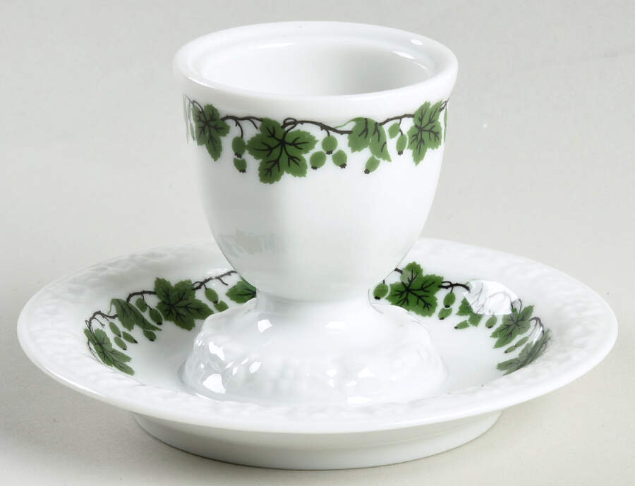 Gooseberry Egg Cup with Attached Underplate by Rosenthal - Continental-1