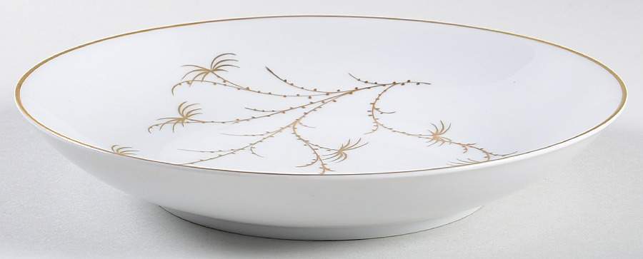 Golden Palm (White, Coupe) Coupe Soup Bowl by Rosenthal - Continental-1