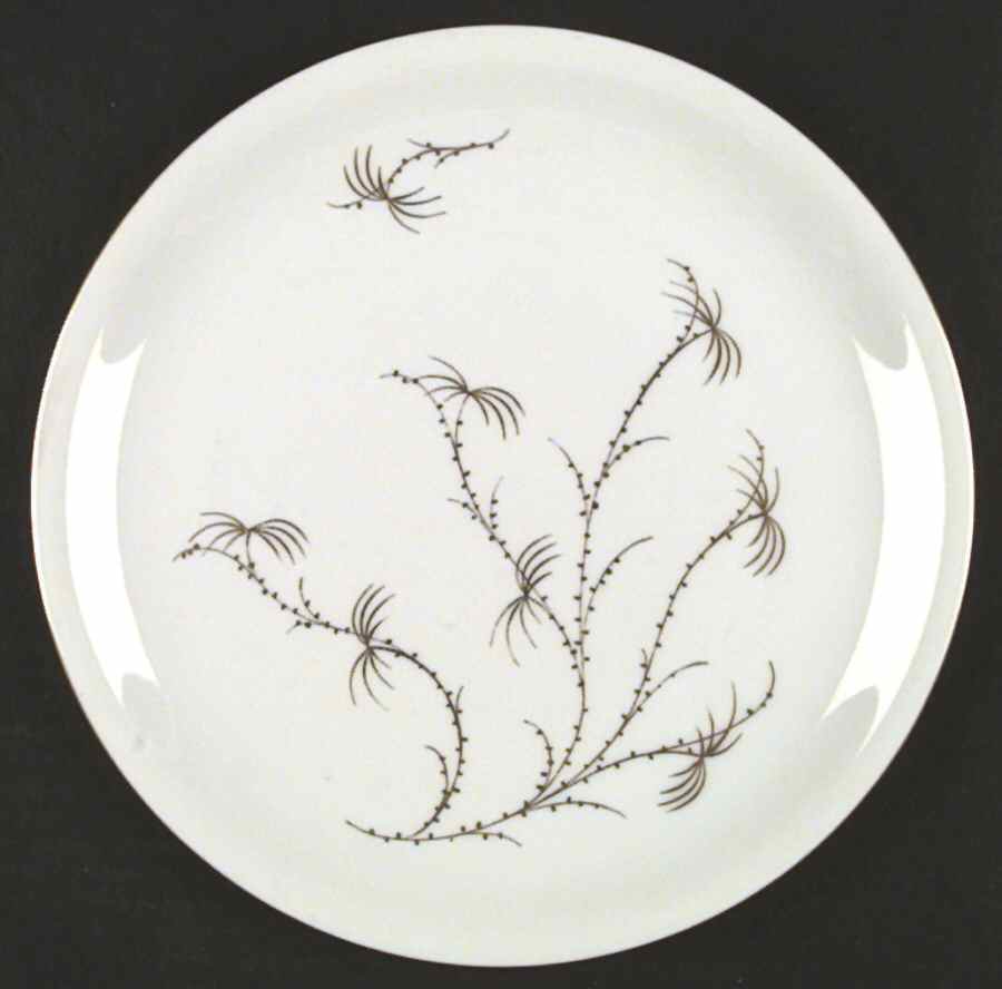 Golden Palm (White, Coupe) Dinner Plate by Rosenthal - Continental-1