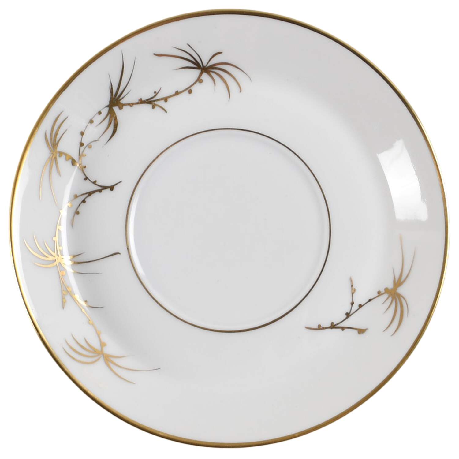 Golden Palm Saucer for Demitasse Cup by Rosenthal - Continental-1