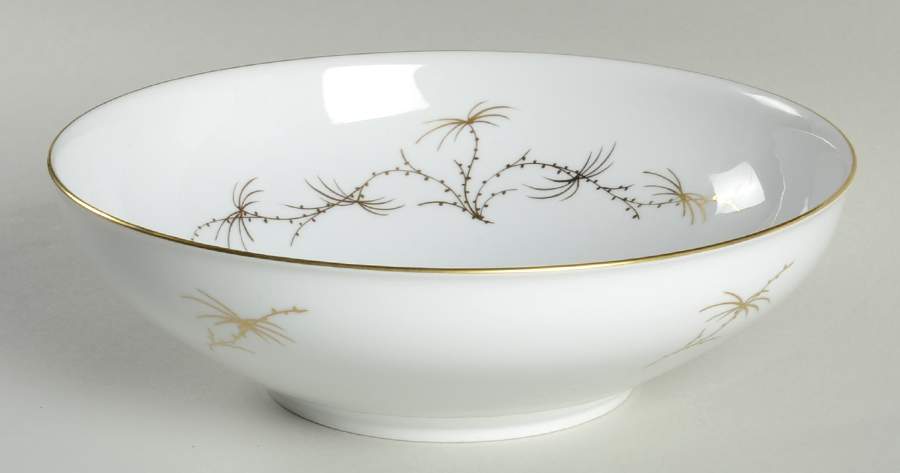 Golden Palm 9" Salad Serving Bowl by Rosenthal - Continental-1