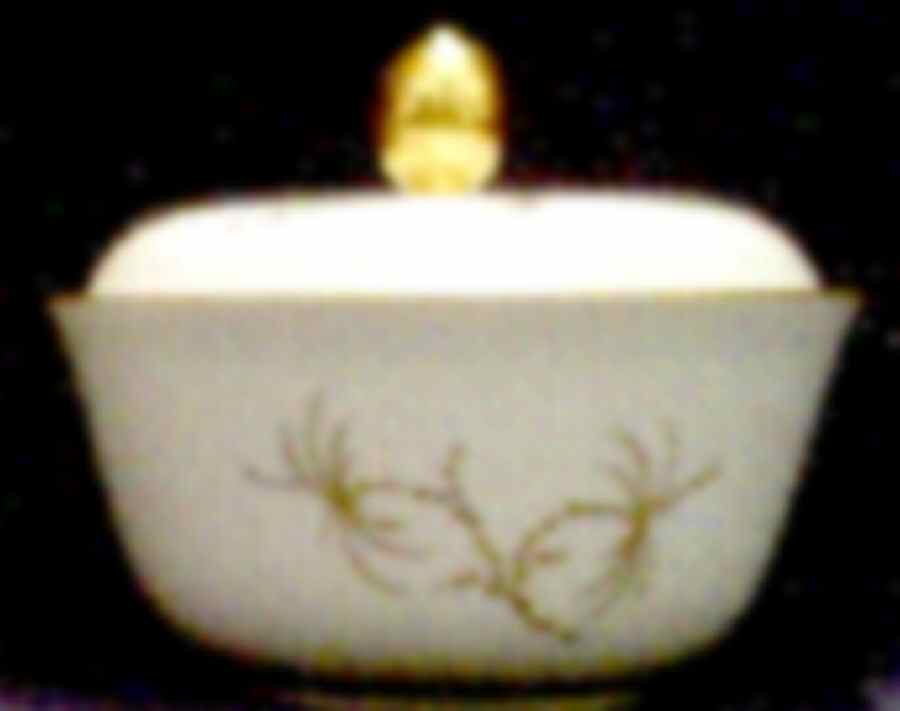 Golden Palm Sugar Bowl & Lid by Rosenthal - Continental-1