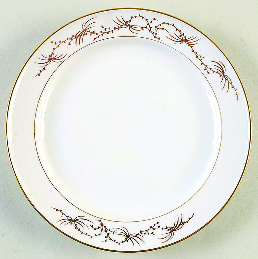 Golden Palm Salad Plate by Rosenthal - Continental-1