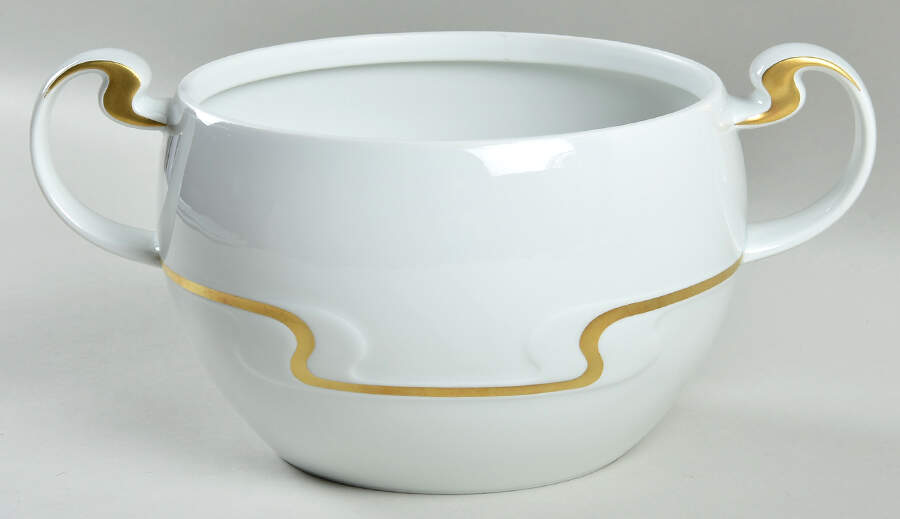 Gold Ribbon Round Vegetable No Lid by Rosenthal - Continental-1