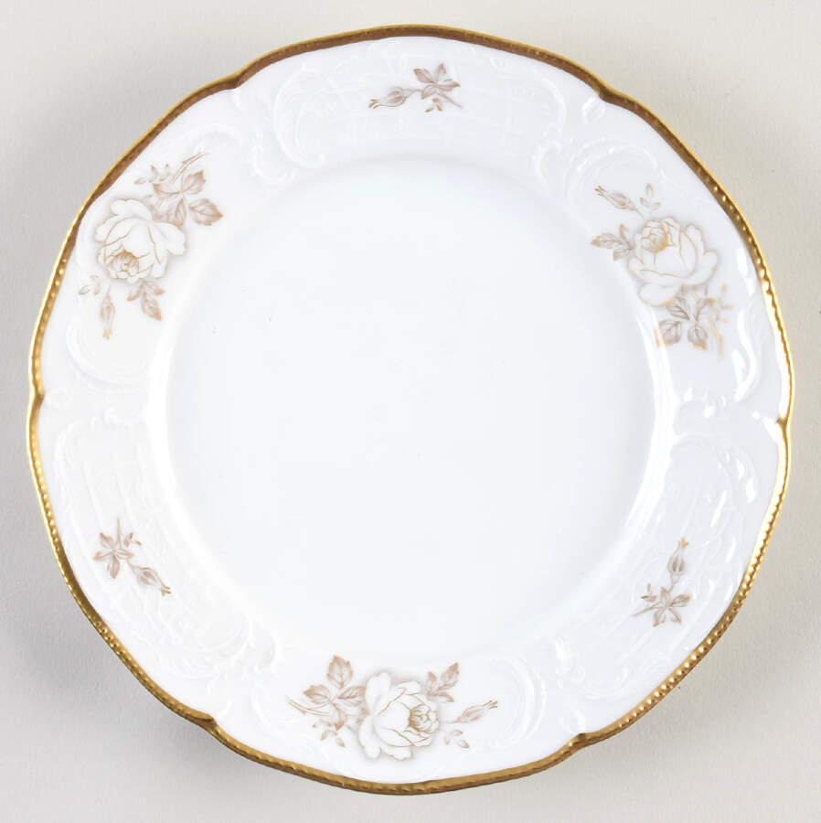 Gold Rose Salad Plate by Rosenthal - Continental-1