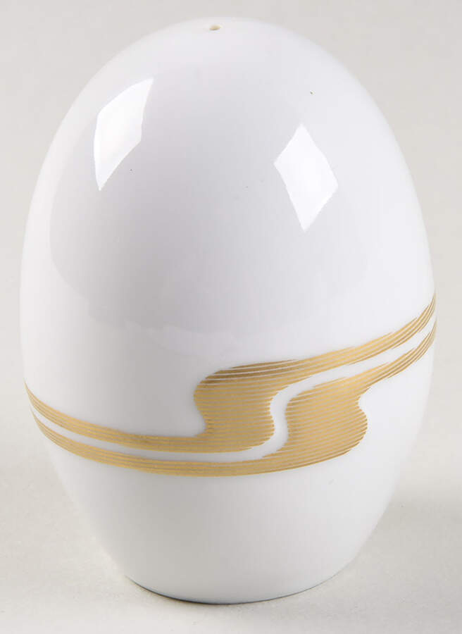 Gold Structure Salt Shaker by Rosenthal - Continental-1