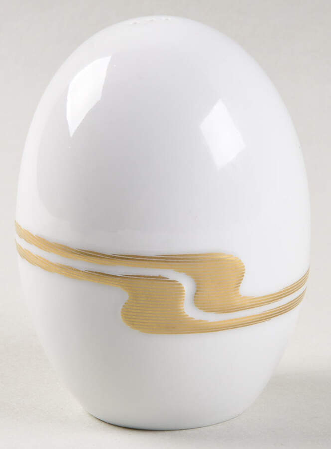 Gold Structure Pepper Shaker by Rosenthal - Continental-1
