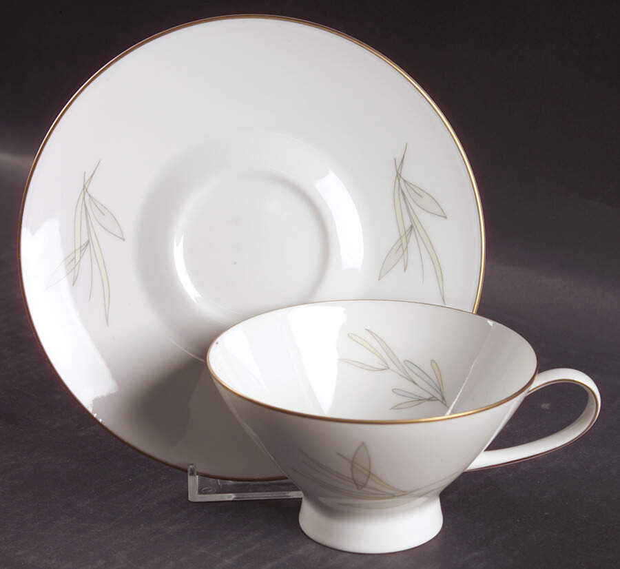 Grasses Footed Cup & Saucer Set by Rosenthal - Continental-1