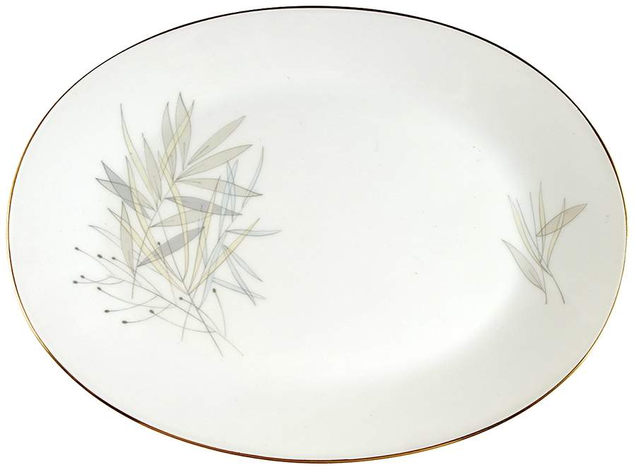 Grasses 11" Oval Serving Platter by Rosenthal - Continental-1