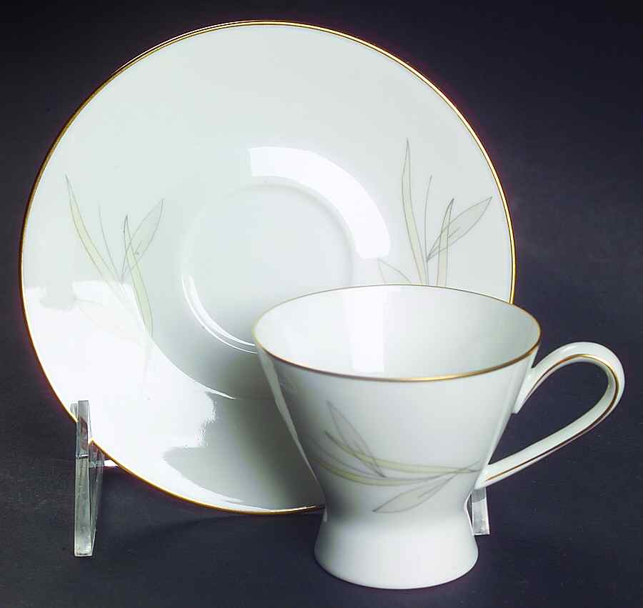 Grasses Footed Demitasse Cup & Saucer Set by Rosenthal - Continental-1