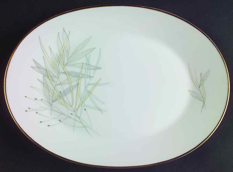 Grasses 9" Oval Serving Platter by Rosenthal - Continental-1