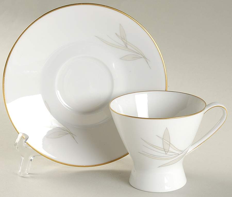 Grasses Footed Cup & Saucer Set by Rosenthal - Continental-1
