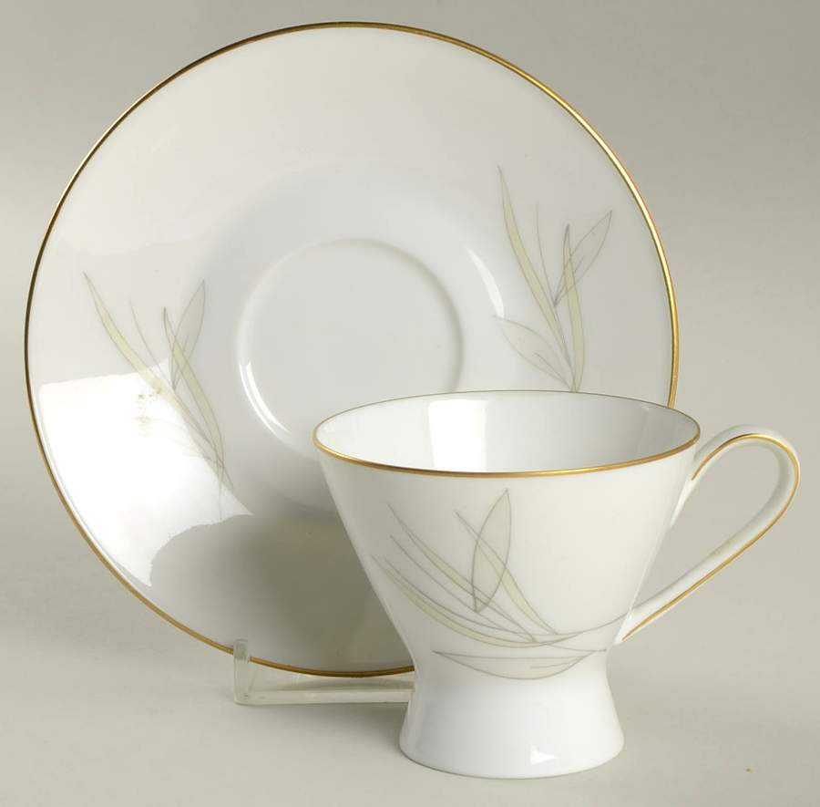 Grasses Footed Demitasse Cup & Saucer Set by Rosenthal - Continental-1