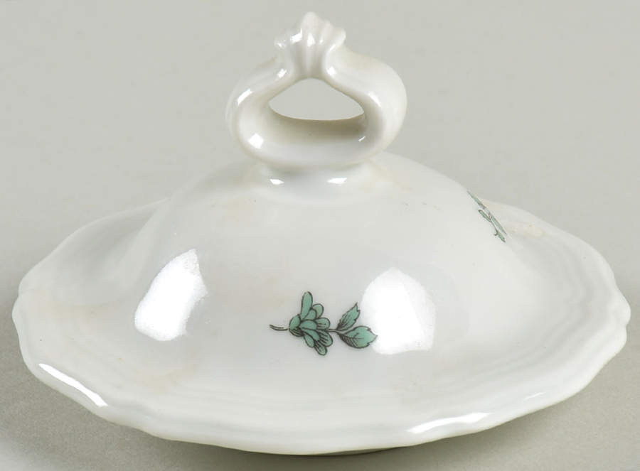 Green Bloom (No Trim) Lid for Sugar Bowl by Rosenthal - Continental-1