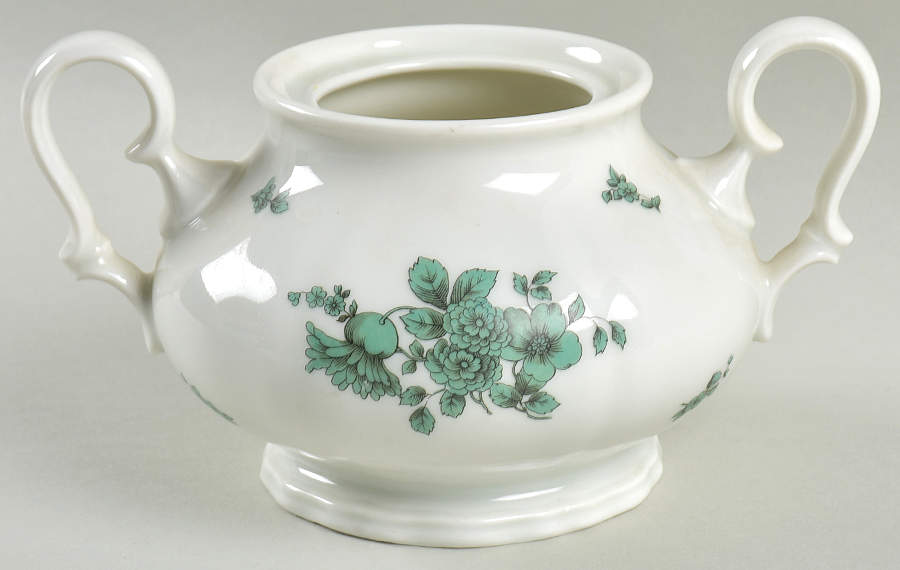 Green Bloom (No Trim) Sugar Bowl No Lid by Rosenthal - Continental-1