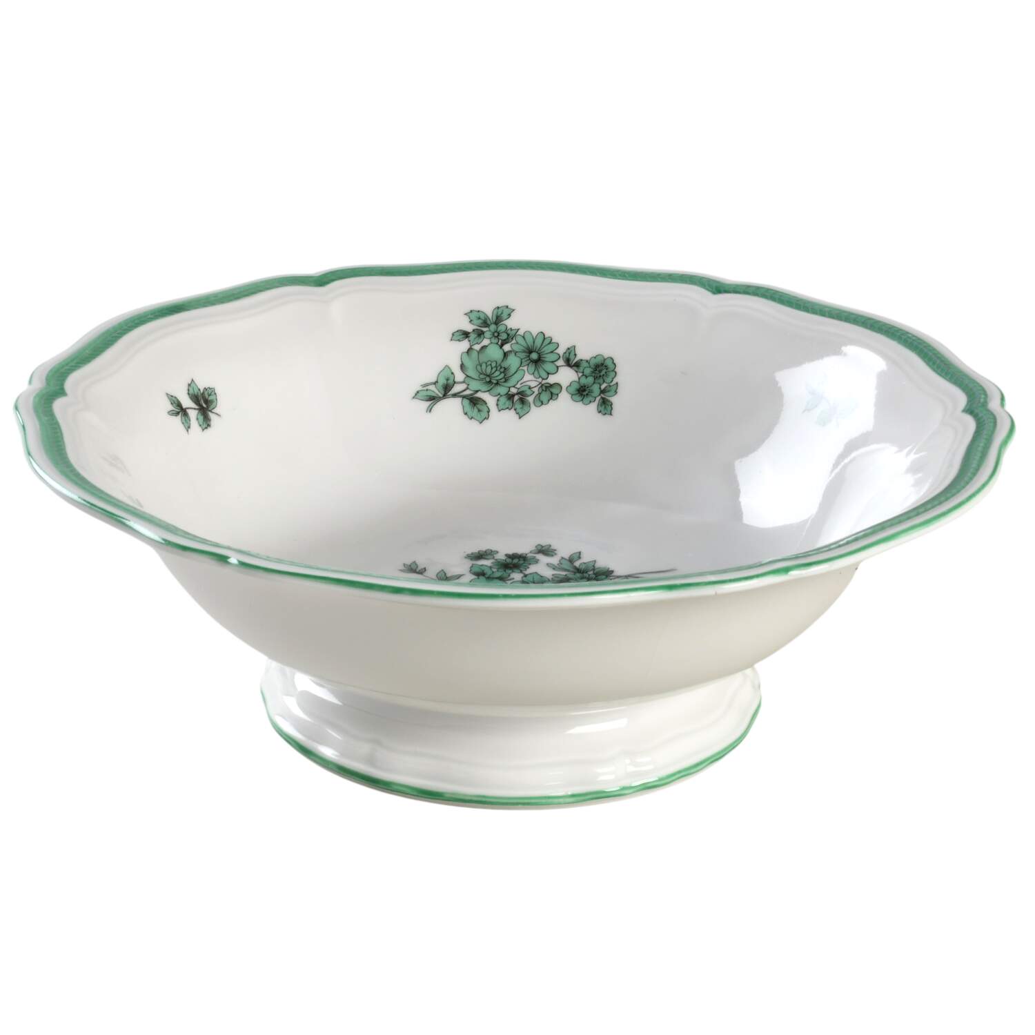Green Bloom (No Trim) 8" Round Vegetable Bowl by Rosenthal - Continental-1