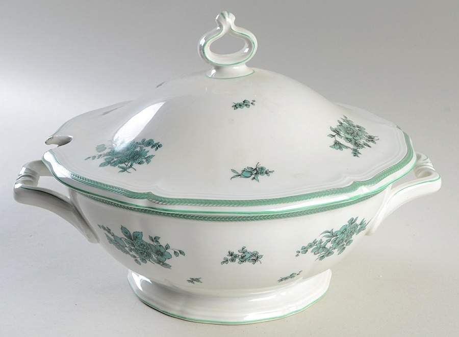 Green Bloom (No Trim) Tureen &  Lid by Rosenthal - Continental-1