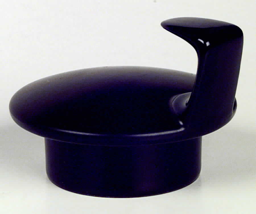 Gropius Black Lid for Teapot by Rosenthal - Continental-1