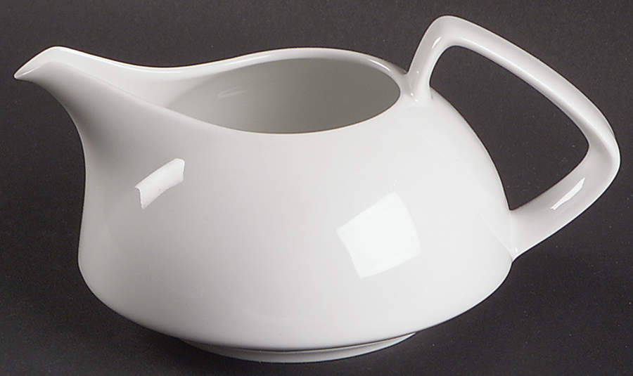 Gropius White Creamer by Rosenthal - Continental-1