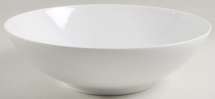 Gropius White 12" Large Salad Serving Bowl by Rosenthal - Continental-1