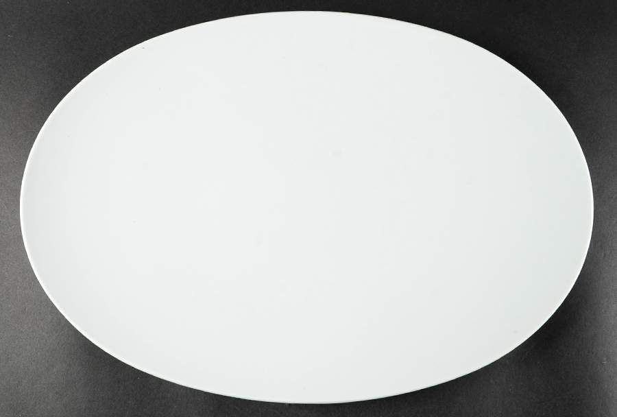 Gropius White 16" Oval Serving Platter by Rosenthal - Continental-1
