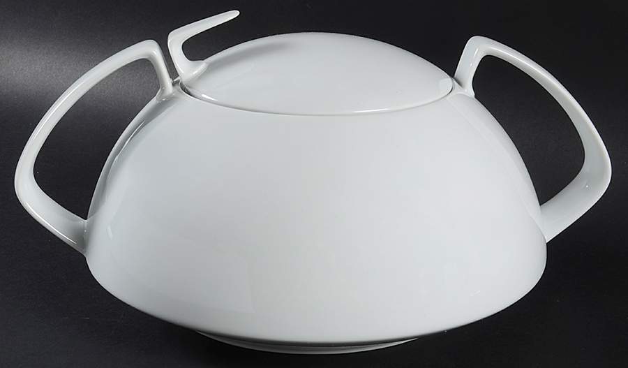 Gropius White Tureen &  Lid by Rosenthal - Continental-1