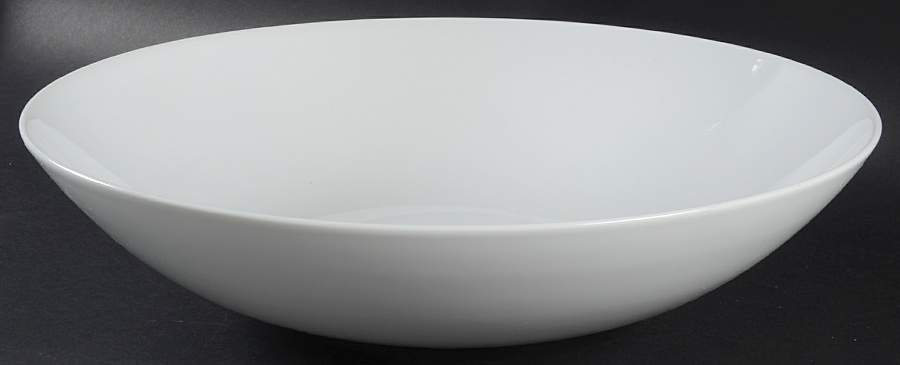 Gropius White 13" Large Salad Serving Bowl by Rosenthal - Continental-1