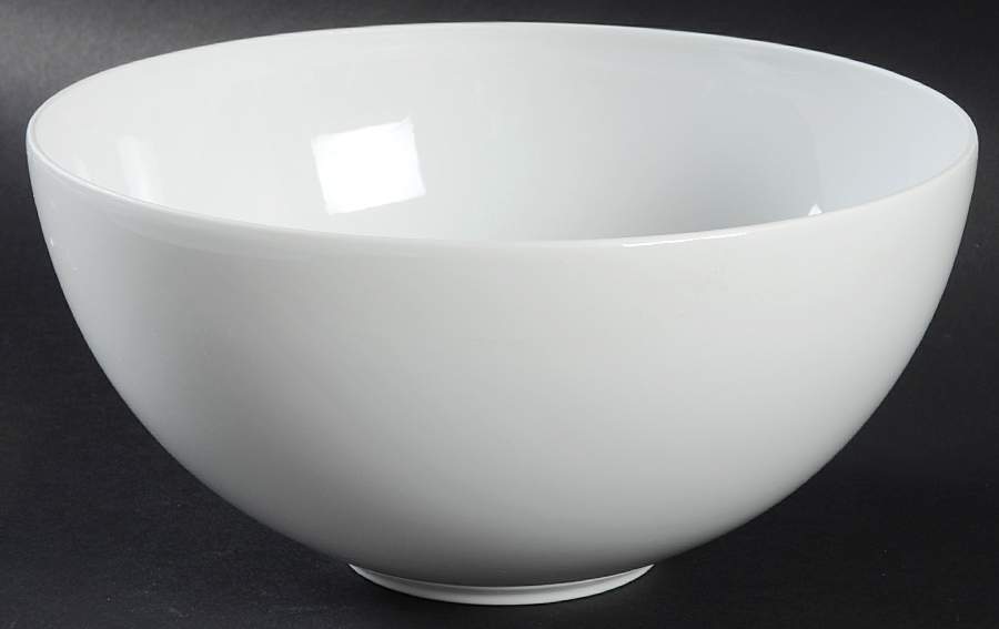 Gropius White 7" Round Vegetable Bowl by Rosenthal - Continental-1