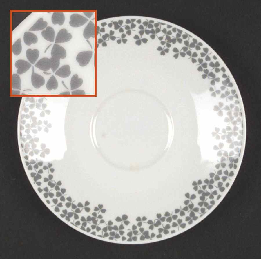Gray Clover Saucer by Rosenthal - Continental-1