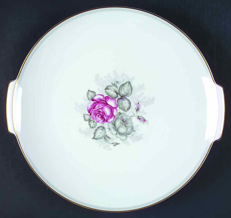 Gray Dawn Gold Handled Cake Plate by Rosenthal - Continental-1
