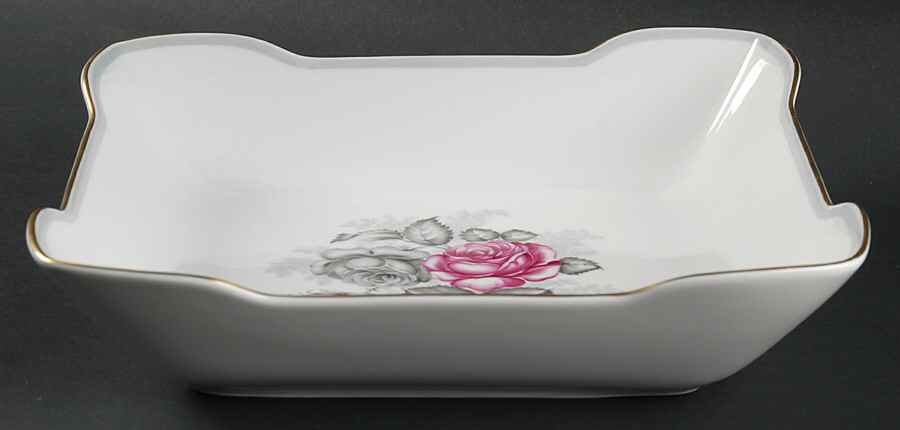 Gray Dawn Gold 9" Square Vegetable Bowl by Rosenthal - Continental-1