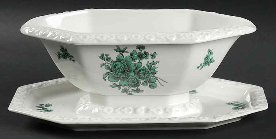 Greenhaven Gravy Boat with Attached Underplate by Rosenthal - Continental-1