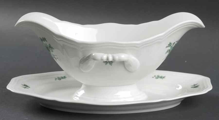 Greenbriar Gravy Boat with Attached Underplate by Rosenthal - Continental-1