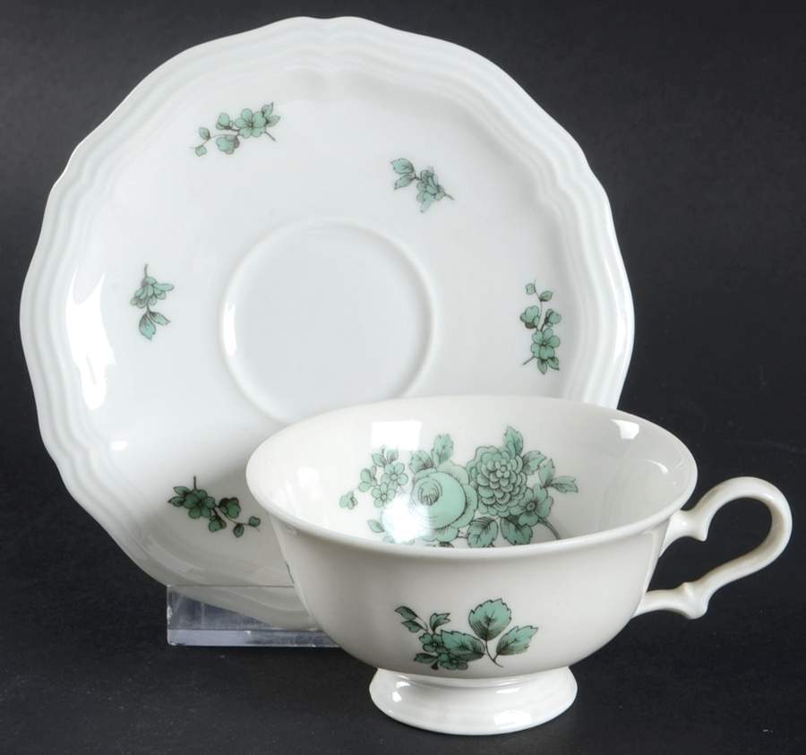 Greenbriar Footed Demitasse Cup & Saucer Set by Rosenthal - Continental-1