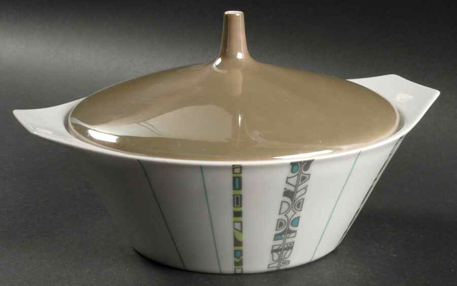 Greenwood Round Covered Vegetable by Rosenthal - Continental-1