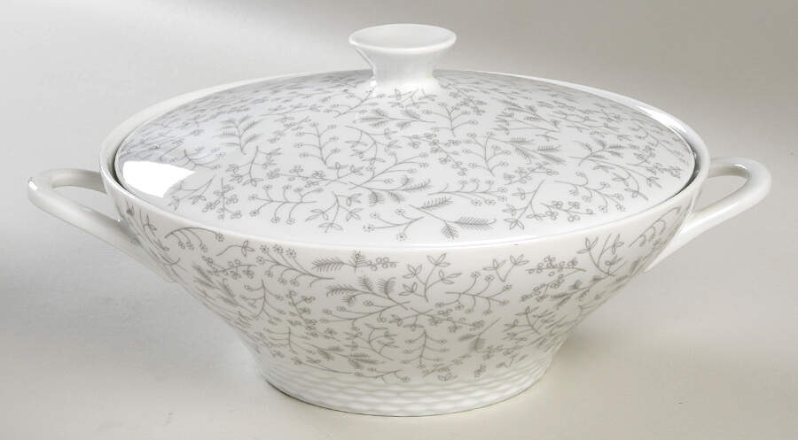 Gray Fern Round Covered Vegetable by Rosenthal - Continental-1