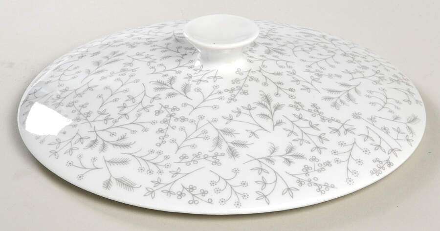 Gray Fern Lid for Round Vegetable by Rosenthal - Continental-1