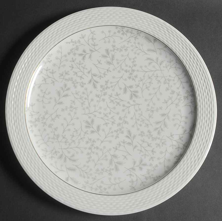 Gray Fern 12" Chop Plate (Round Platter) by Rosenthal - Continental-1