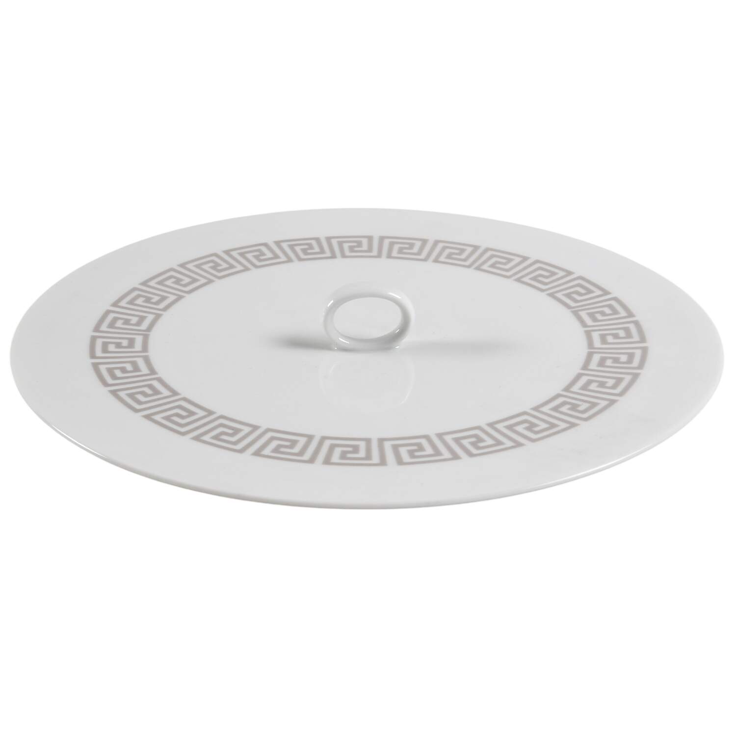 Greek Key Lid for Rd Covered Vegetable W/RV9 Base by Rosenthal - Continental-1