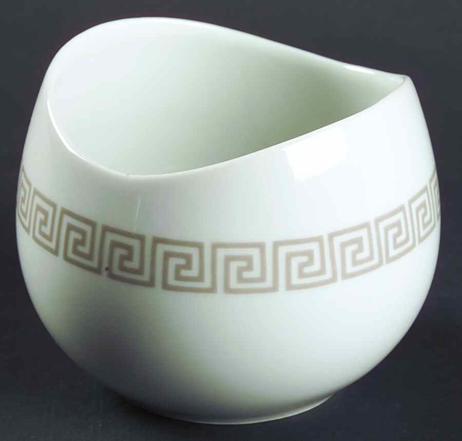 Greek Key Open Sugar Bowl by Rosenthal - Continental-1