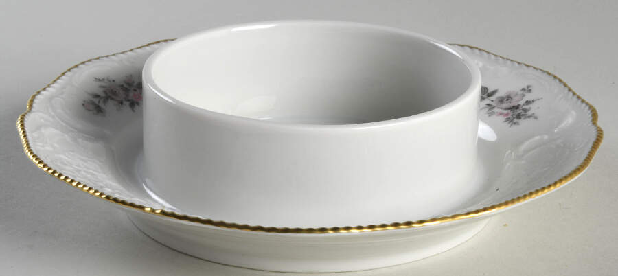 Grey Rose Round Butter No Lid by Rosenthal - Continental-1