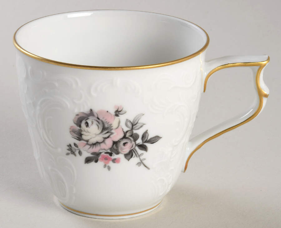 Grey Rose Flat Cup by Rosenthal - Continental-1