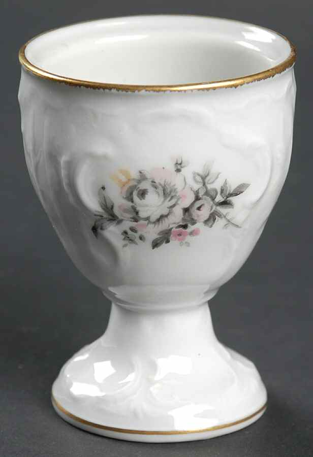 Grey Rose Single Egg Cup by Rosenthal - Continental-1