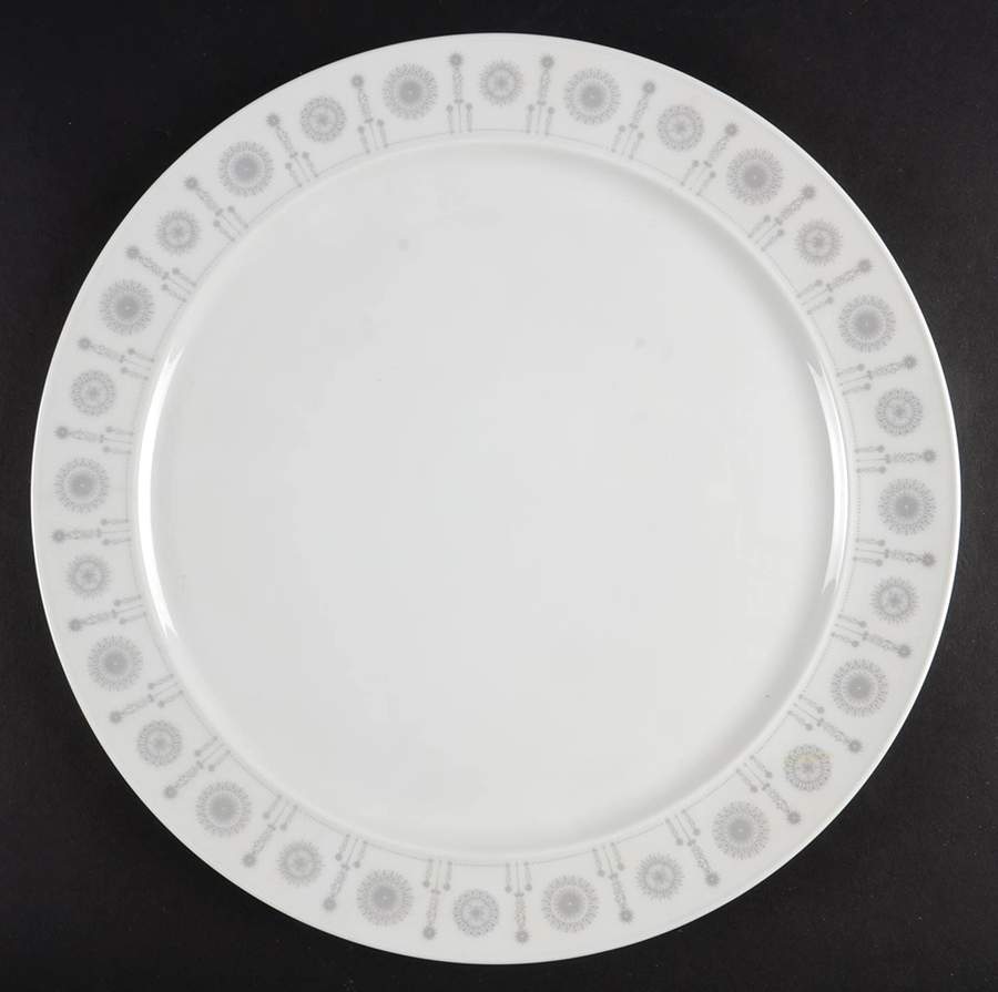 Grey Suns Cake Plate by Rosenthal - Continental-1