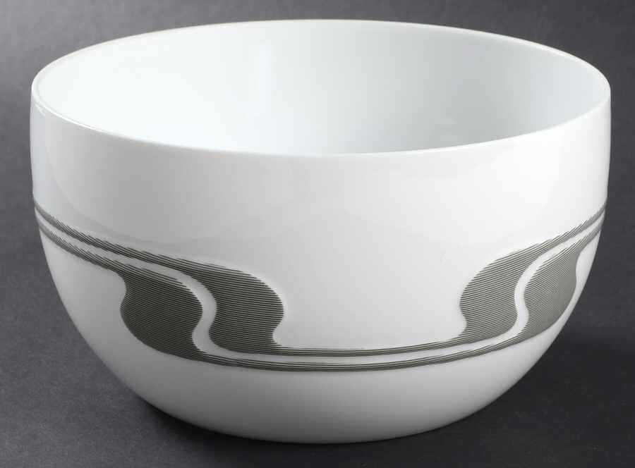Grey Structure 6" Round Vegetable Bowl by Rosenthal - Continental-1