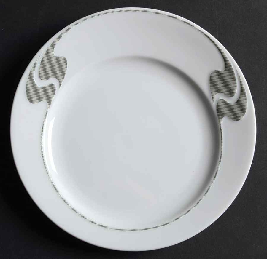 Grey Structure Bread & Butter Plate by Rosenthal - Continental-1