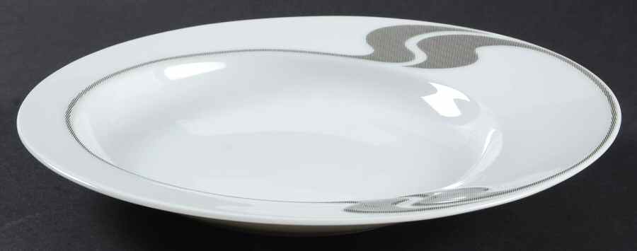 Grey Structure Rim Soup Bowl by Rosenthal - Continental-1