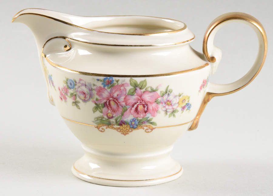 Gwendolyn (Yellow or Yellow & Red Scrolls) Creamer by Rosenthal - Continental-1