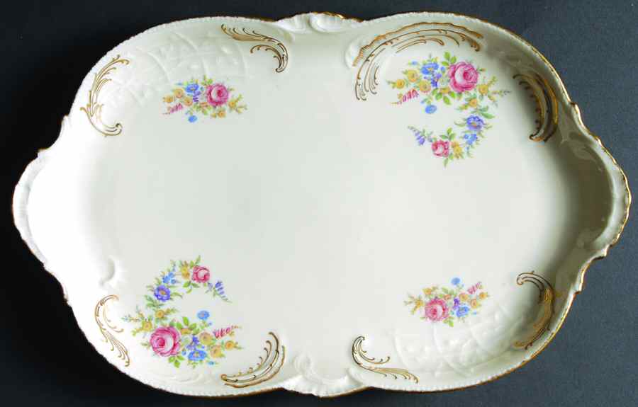 Heirloom 13" Oval Serving Platter by Rosenthal - Continental-1