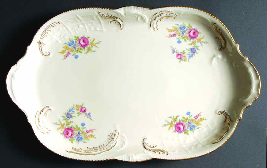 Heirloom 15" Oval Serving Platter by Rosenthal - Continental-1